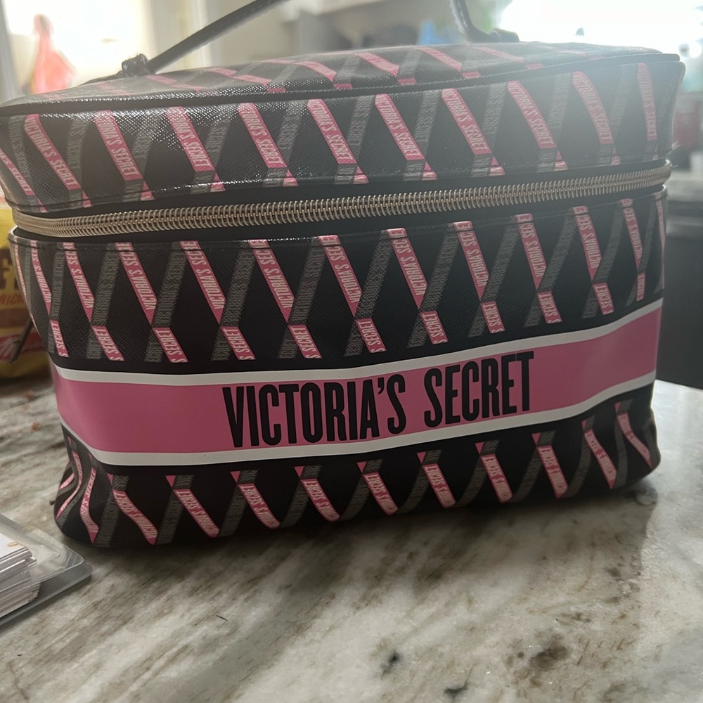 Victoria's Secret Pink and Black Bag